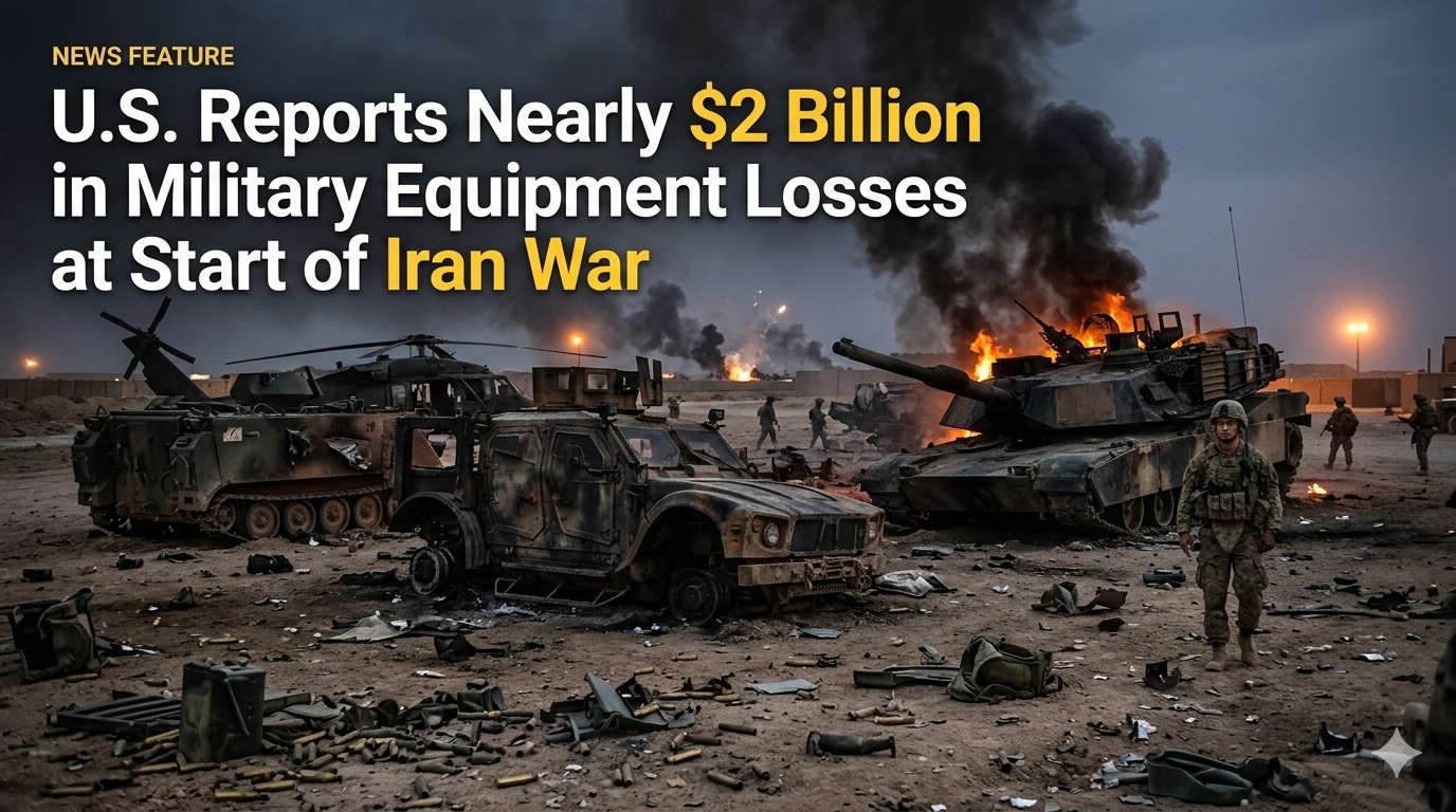 U.S. Reports Nearly $2 Billion in Military Equipment Losses at Start of Iran War