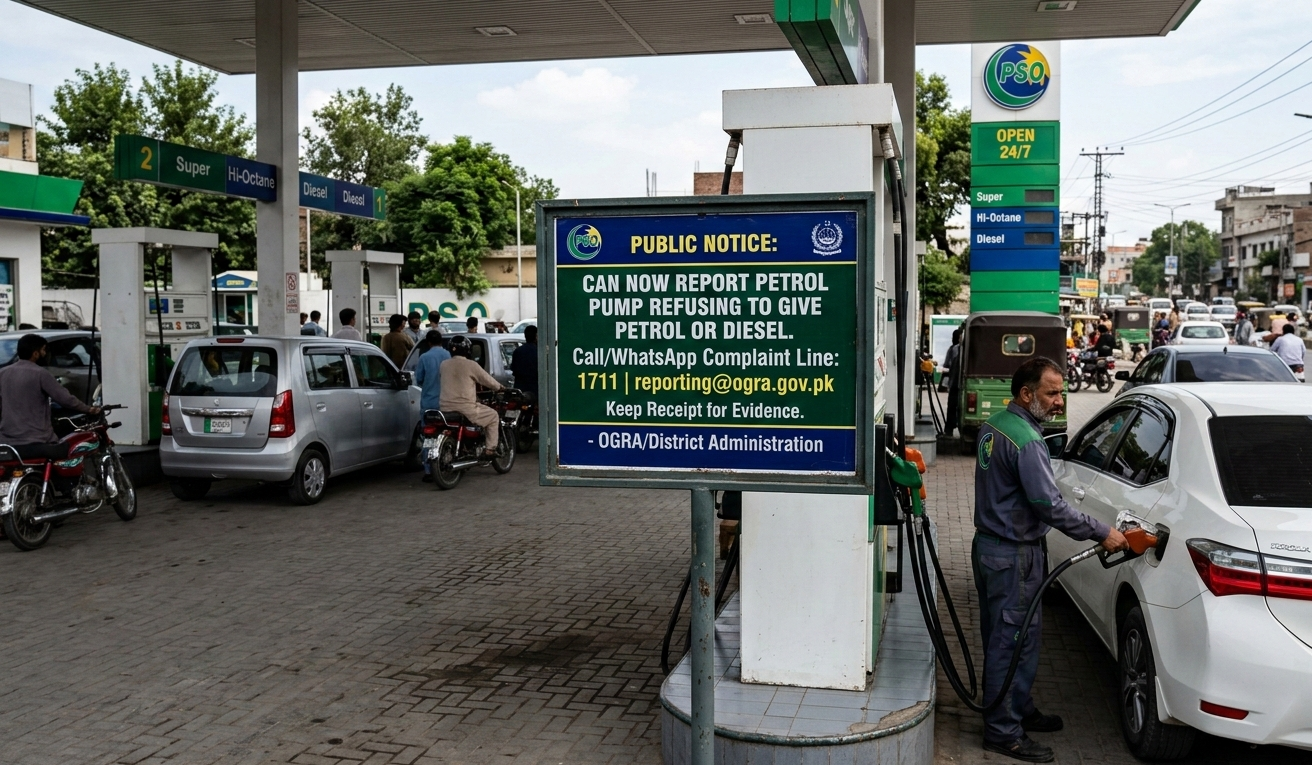 Public can now report petrol pump refusing to give petrol or diesel
