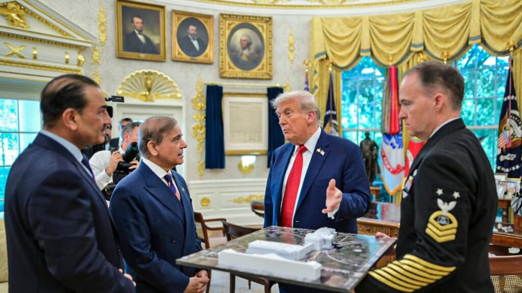 Trump reposts shehbaz sharif invitation for us Iran talks in Pakistan