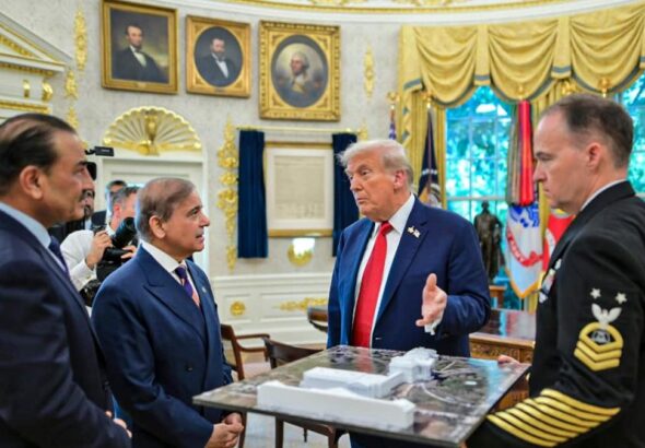 Trump reposts shehbaz sharif invitation for us Iran talks in Pakistan