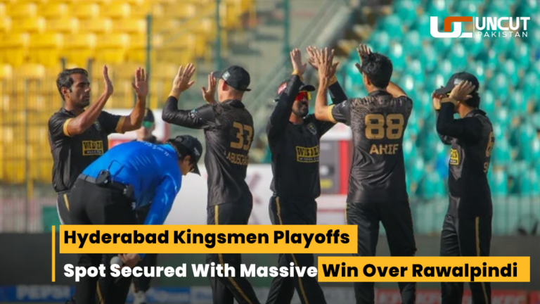 Hyderabad Kingsmen Playoffs Spot Secured With Massive Win Over Rawalpindi