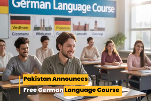 Govt of Pakistan has announced a free online German language training programme 