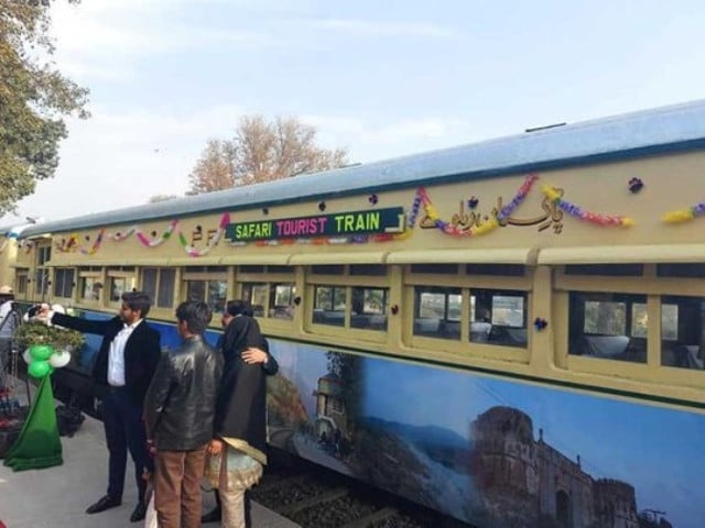 Upgraded Safari train departs from Rawalpindi