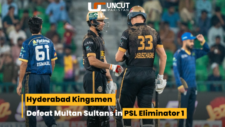 Hyderabad Kingsmen Defeat Multan Sultans in PSL Eliminator 1